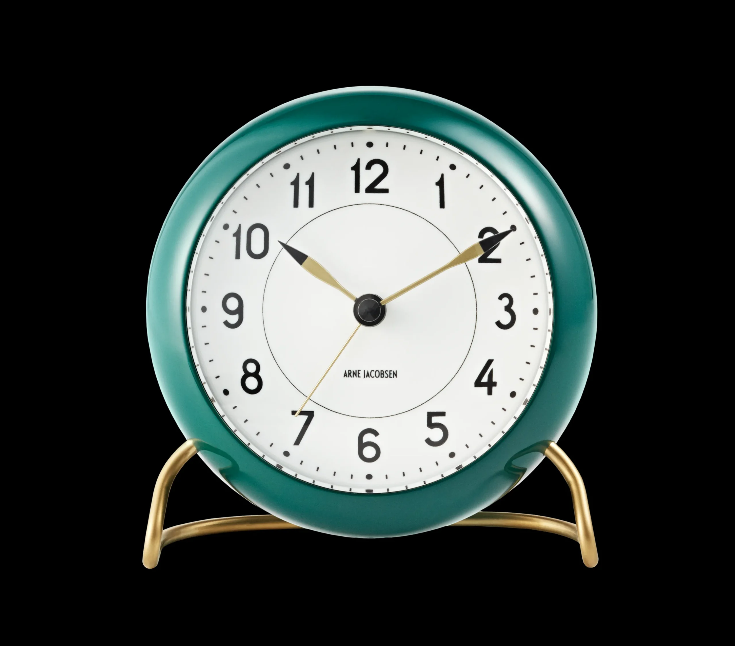 Arne Jacobsen Station Bordur Ø11 cm grøn/hvid | Køb her