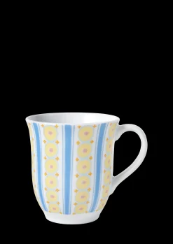 Bjørn Wiinblad Eva Krus med hank Blå 35 cl 2 stk. | Køb her