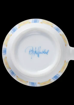 Bjørn Wiinblad Eva Krus med hank Blå 35 cl 2 stk. | Køb her