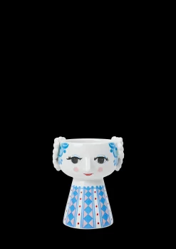 Bjørn Wiinblad Eva Lysestage H9.5 cm blå | Køb her