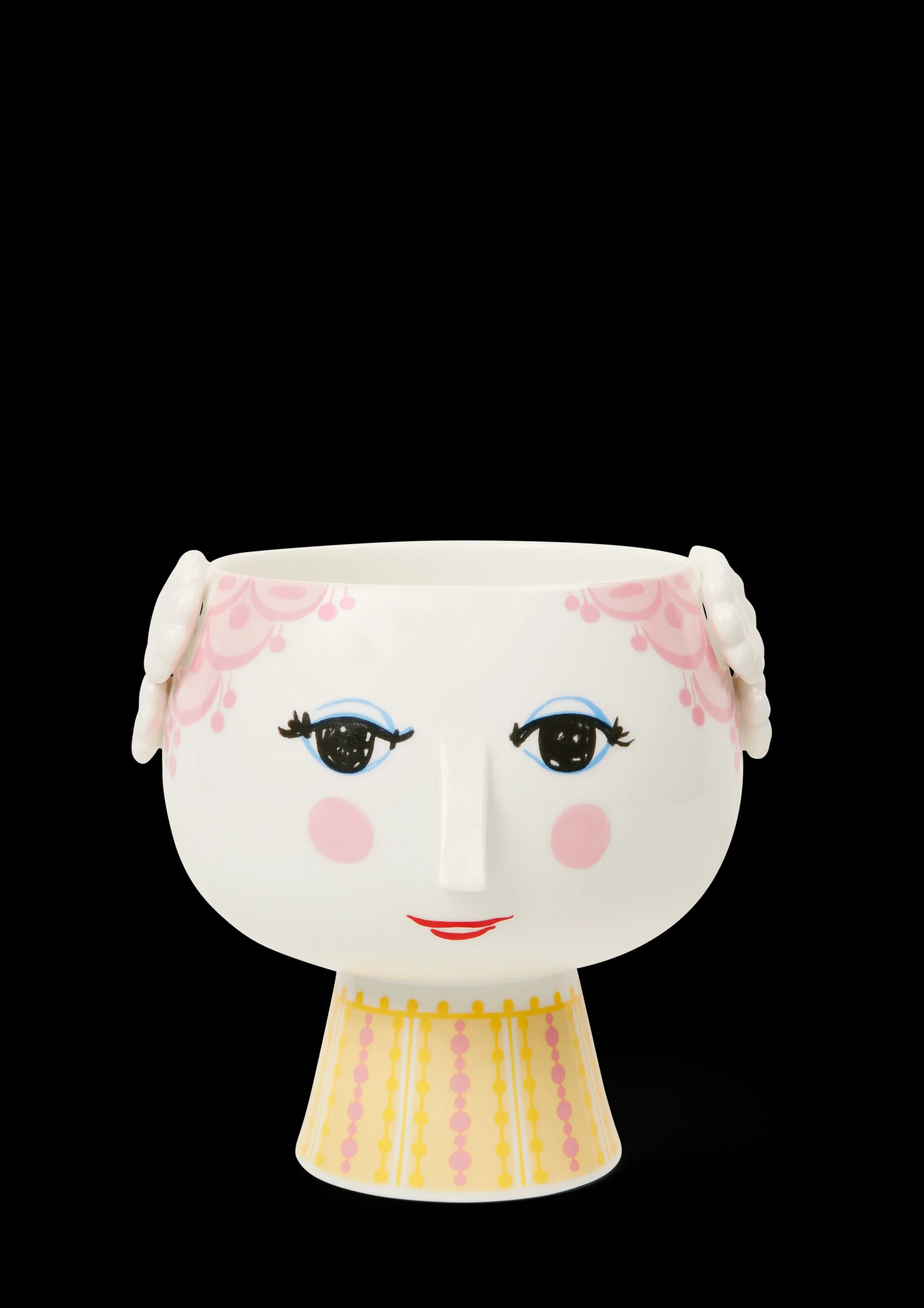 Bjørn Wiinblad Eva Urtepotteskjuler på fod Ø15.5 cm pink