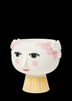 Bjørn Wiinblad Eva Urtepotteskjuler på fod Ø15.5 cm pink