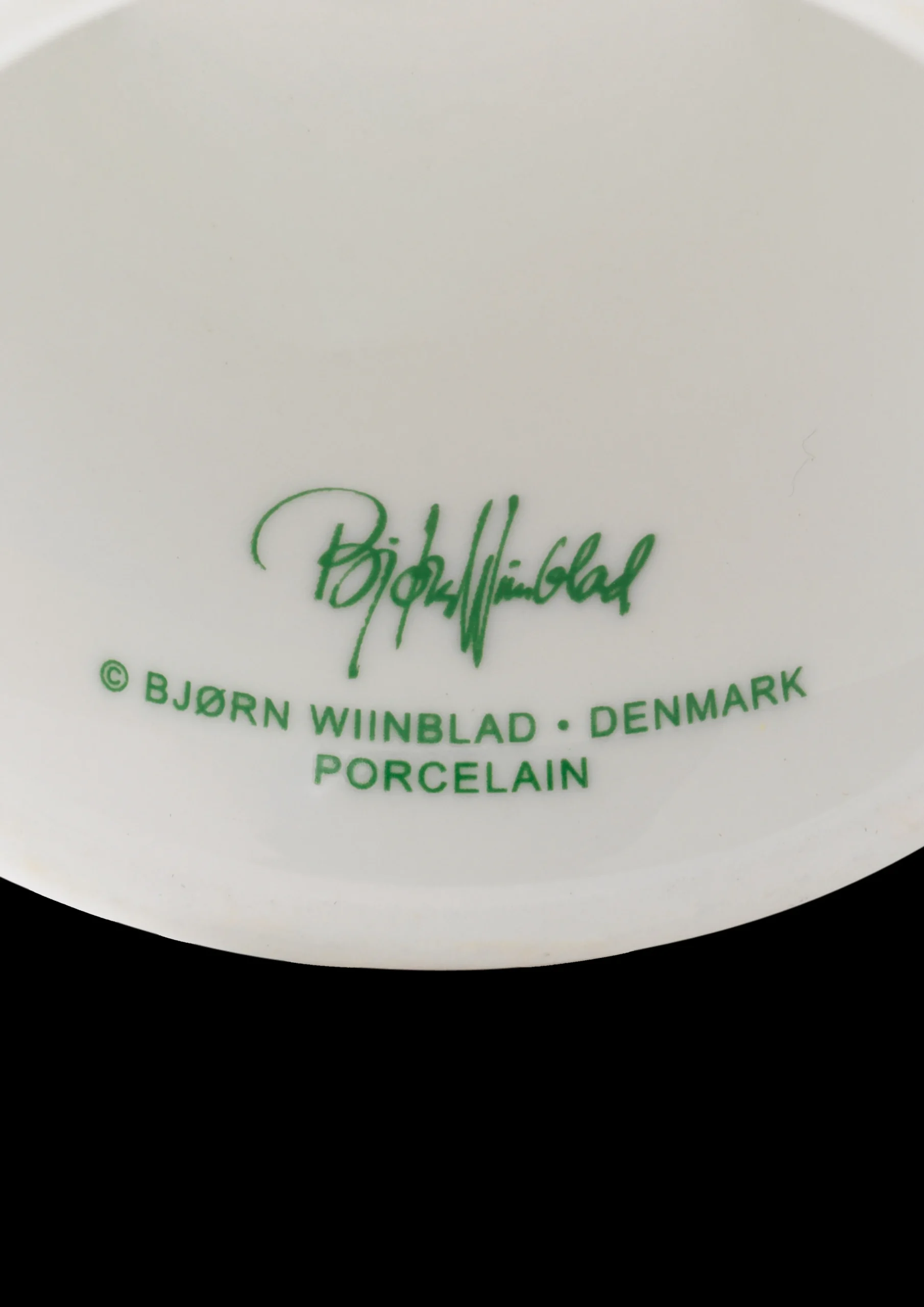 Bjørn Wiinblad Eva Urtepotteskjuler på fod Ø15.5 cm gul