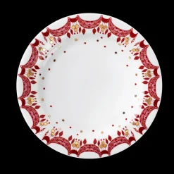 Bjørn Wiinblad Guirlande Juletallerken Ø20 cm rød | Køb her