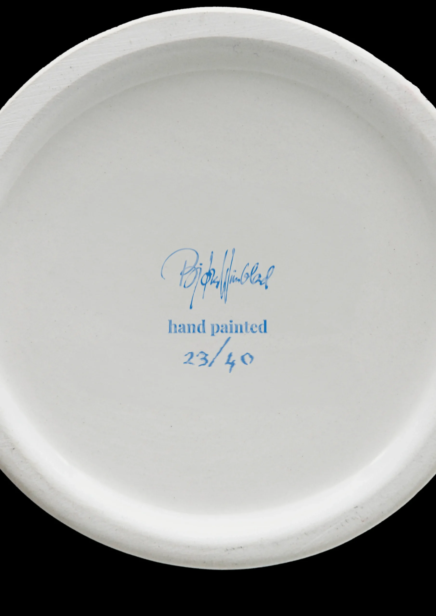 Bjørn Wiinblad Gulvvase H100 cm i fra serien Lady with hat