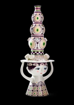 Bjørn Wiinblad Gulvvase H100 cm i rød | Rosendahl.com