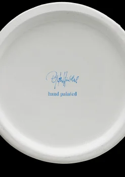 Bjørn Wiinblad Lady with hat Vase H24.5 cm grøn | Køb nu