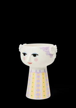 Bjørn Wiinblad Vase H15 cm i lilla fra serien Eva | Køb her