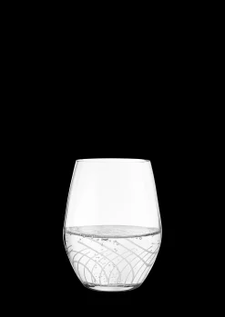 Holmegaard Cabernet Lines Vandglas 25 cl klar 2 stk.