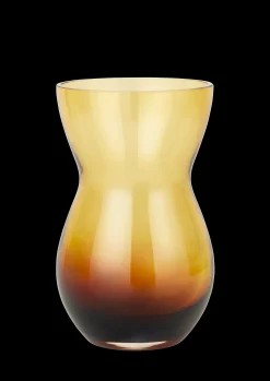 Holmegaard Calabas Duo Vase H21 burgundy/amber | Køb her
