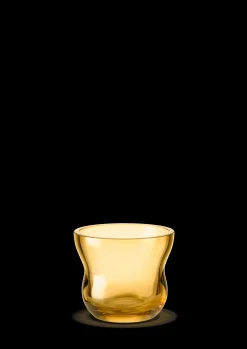 Holmegaard Calabas Fyrfadsstage Ø8.5 cm amber | Køb her