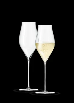 Holmegaard Champagneglas 38 cl 2 stk. i klar | Køb her