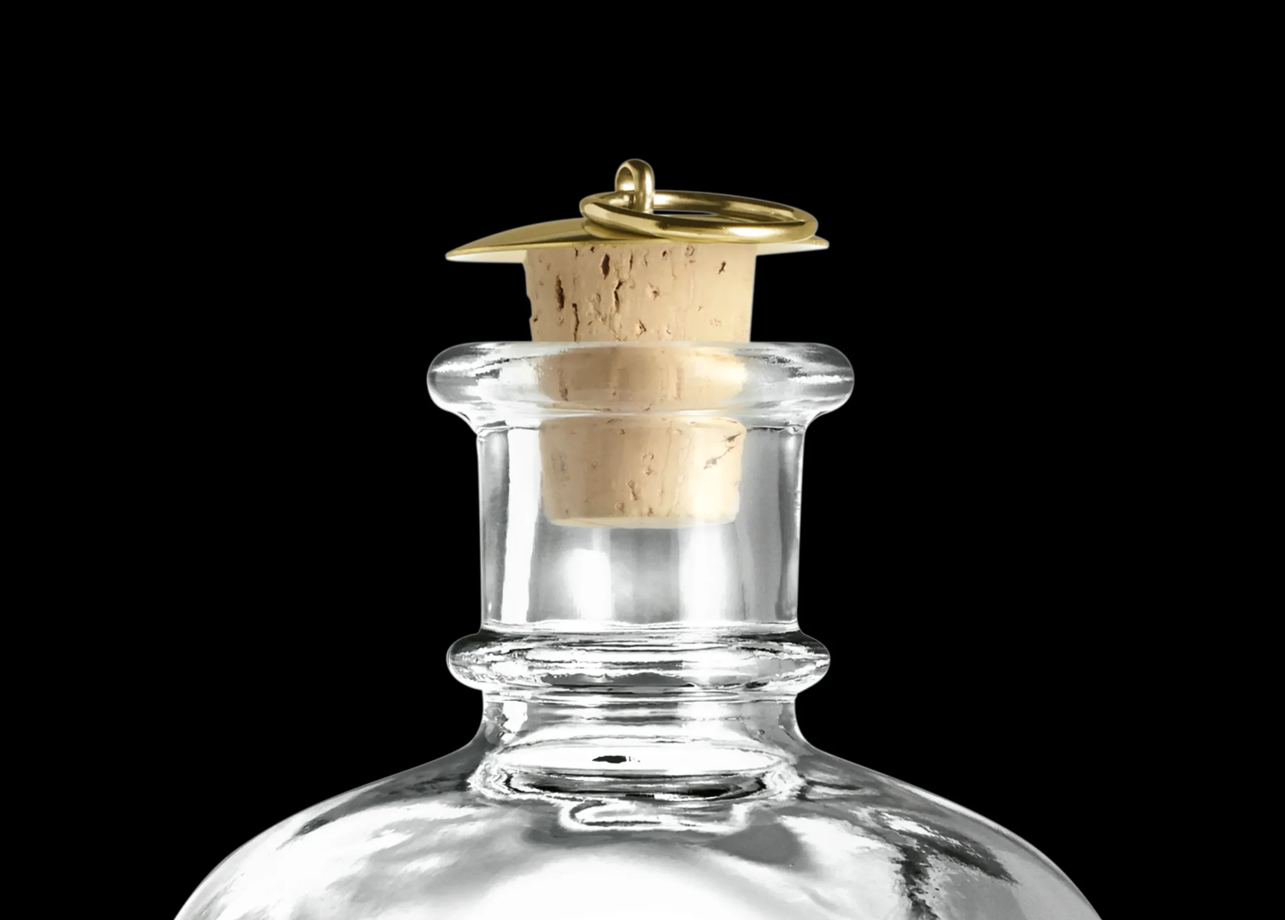 Holmegaard Christmas Korkprop til juleflaske messing