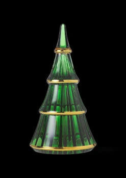 Holmegaard Fairytales Juletræ grøn med guld XLarge | Køb her