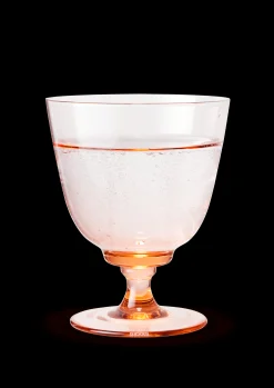 Holmegaard Flow Glas på fod 35 cl champagne | Køb her