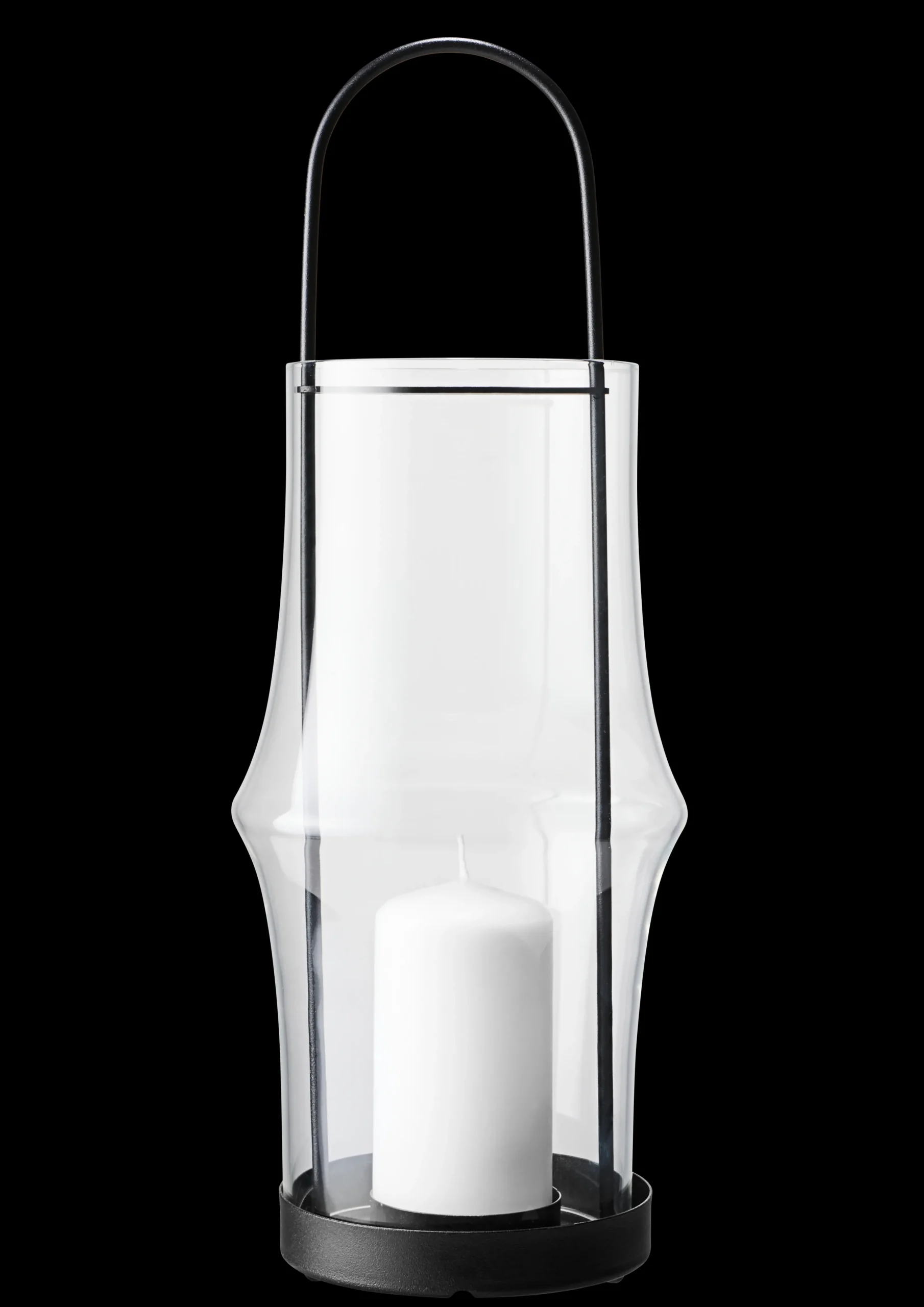 Holmegaard Lanterne H39 cm i klar fra serien ARC | Køb her
