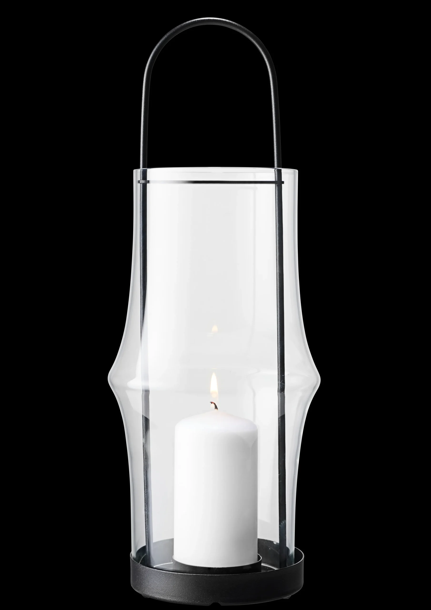 Holmegaard Lanterne H39 cm i klar fra serien ARC | Køb her