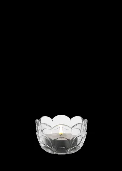 Holmegaard Lily Fyrfadsstage Ø7 cm klar | Køb hos os