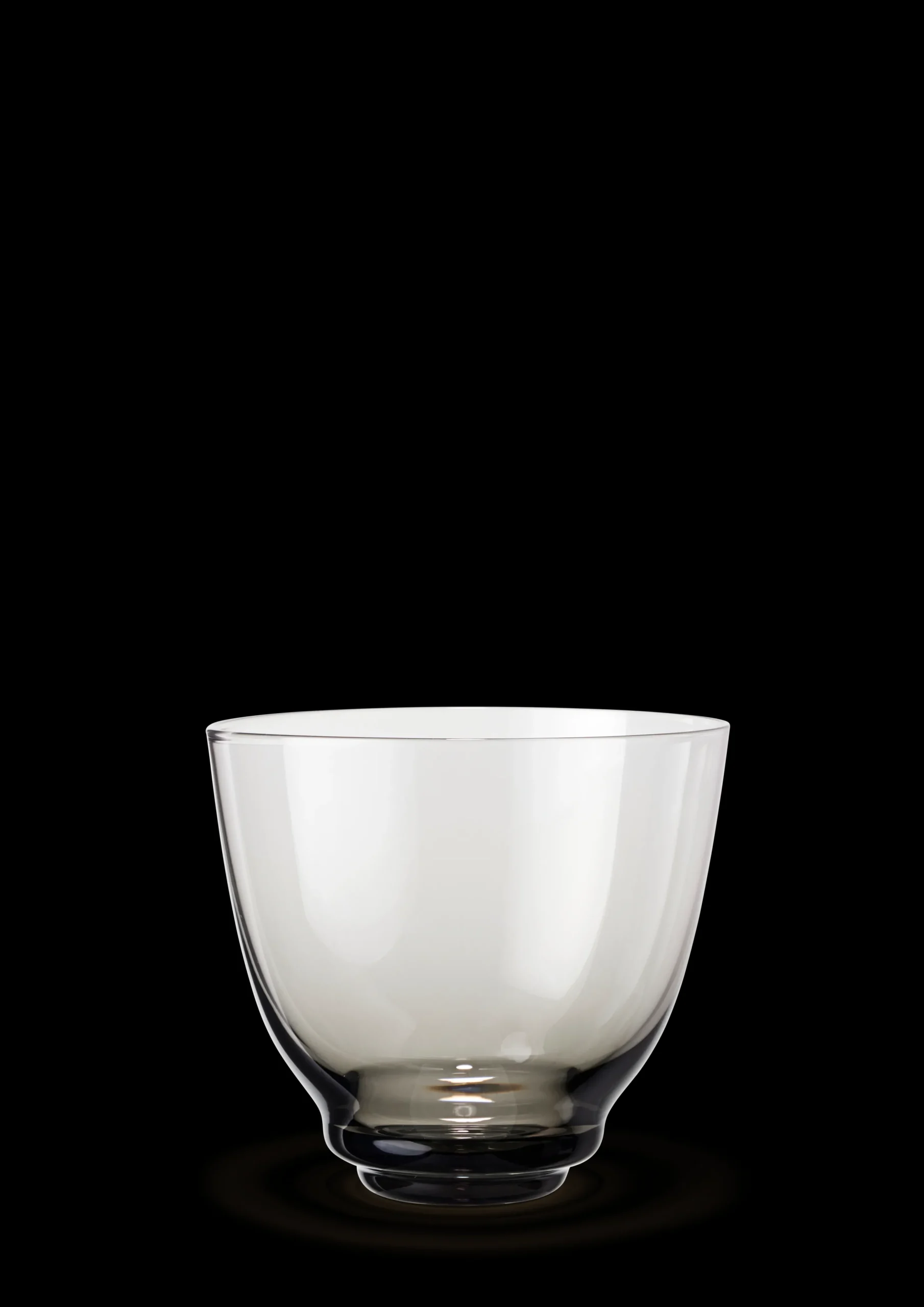 Holmegaard Vandglas 35 cl i grå fra serien Flow | Køb her
