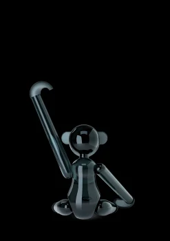 Holmegaard x Kay Bojesen Abe Lille – Smoke Glas, 14 cm