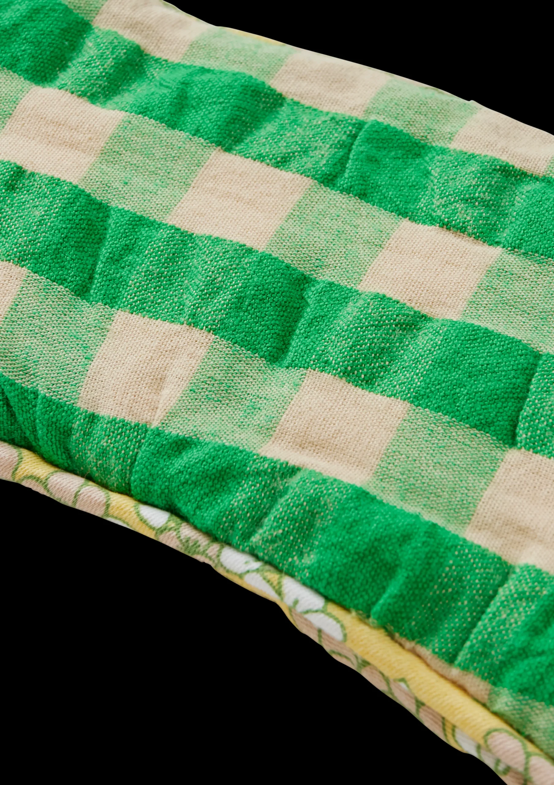 JUNA Bæk&Bølge Dodo Sovemaske grøn/sand | Rosendahl.com