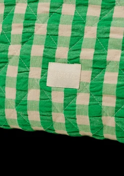 JUNA Bæk&Bølge Nola makeup pung grøn/sand | Rosendahl.com