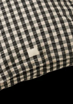 JUNA Bæk&Bølge Pudebetræk 63x60 cm sort/sand DK | Køb her