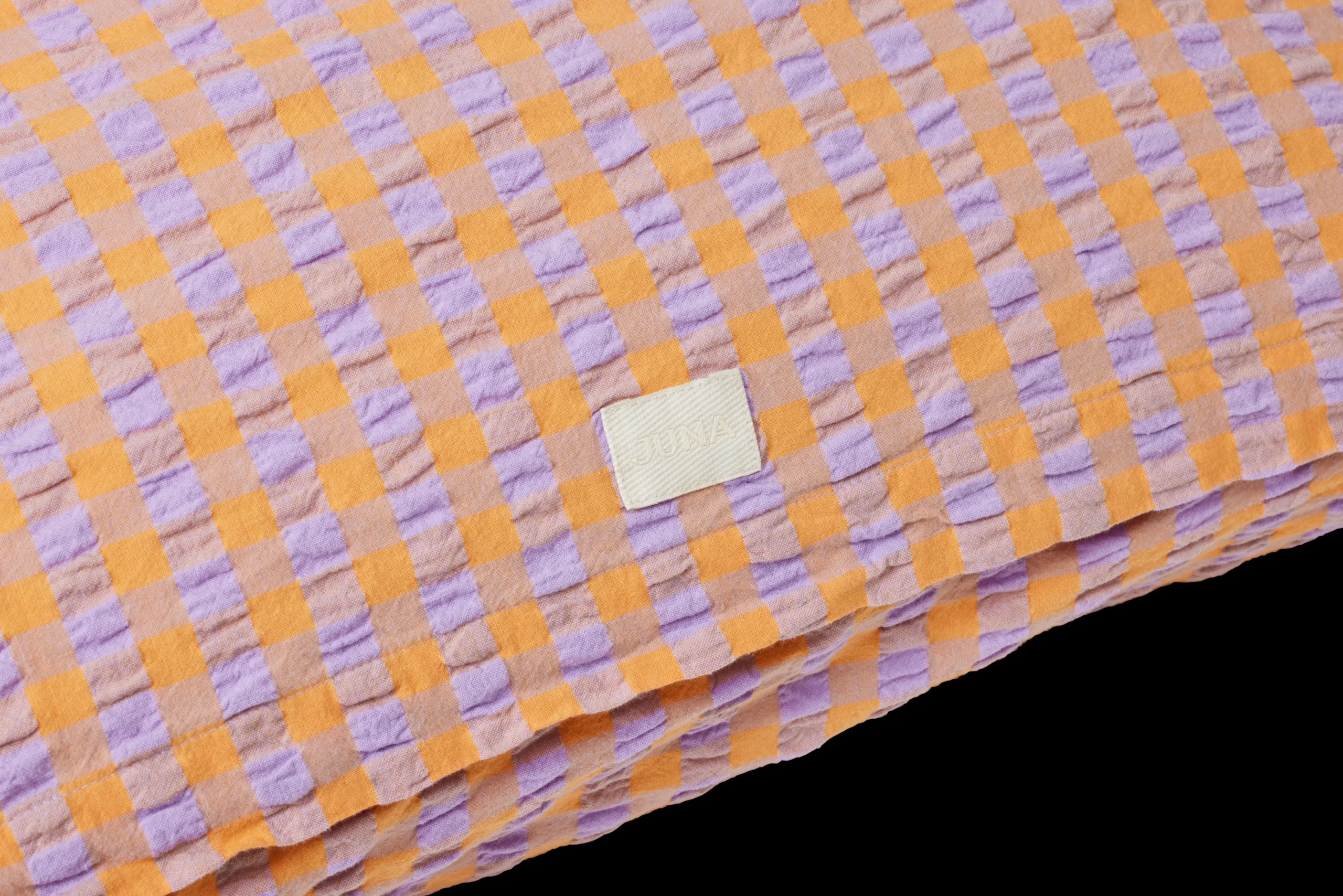 JUNA Bæk&Bølge Pudebetræk 60x50cm lavendel/fersken | Køb her