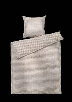 JUNA Bæk&Bølge Sengetøj 150x210 cm grå/birk SE | Køb her