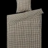 JUNA Bæk&Bølge Sengetøj 150x210 cm sort/sand SE | Køb her