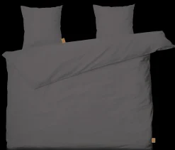 JUNA Cube Sengetøj 200x200 cm mørk grå DK | Køb her