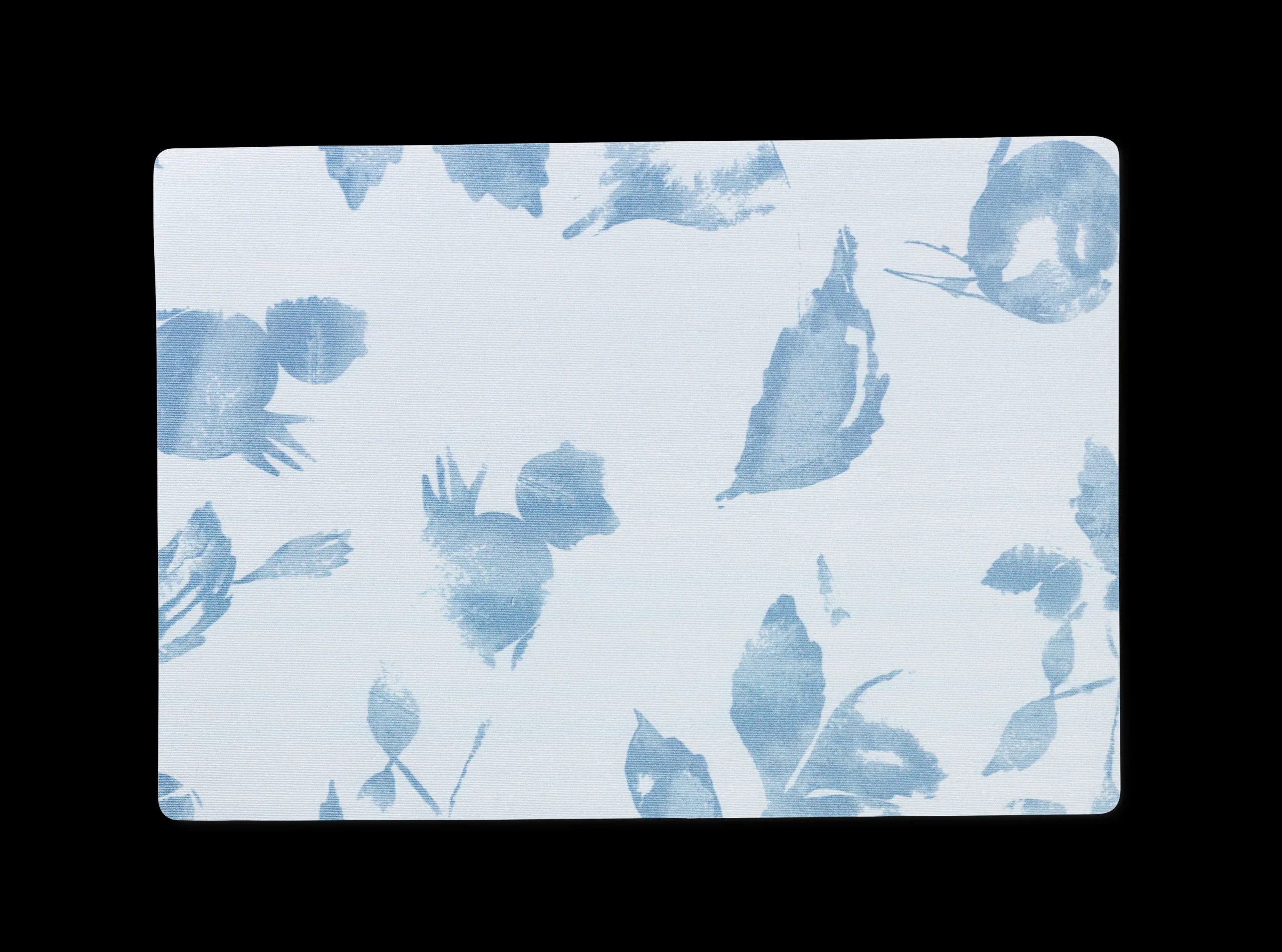 JUNA Dækkeserviet 43x30 cm i blå fra serien Hiprose