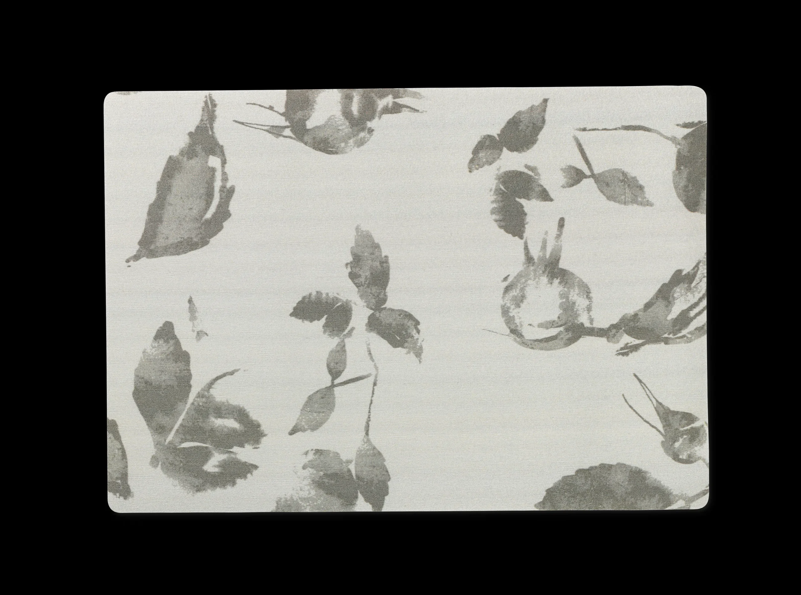 JUNA Dækkeserviet 43x30 cm i grå fra serien Hiprose