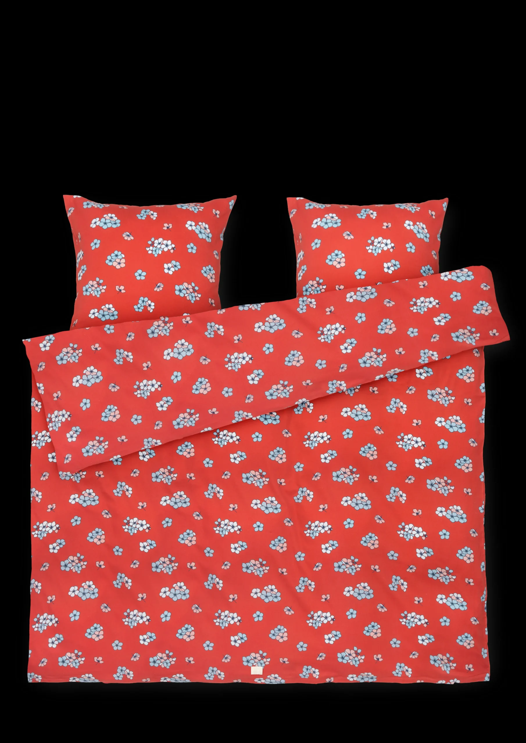 JUNA Grand Pleasantly Sengetøj 200x220 cm chili DK | Køb her