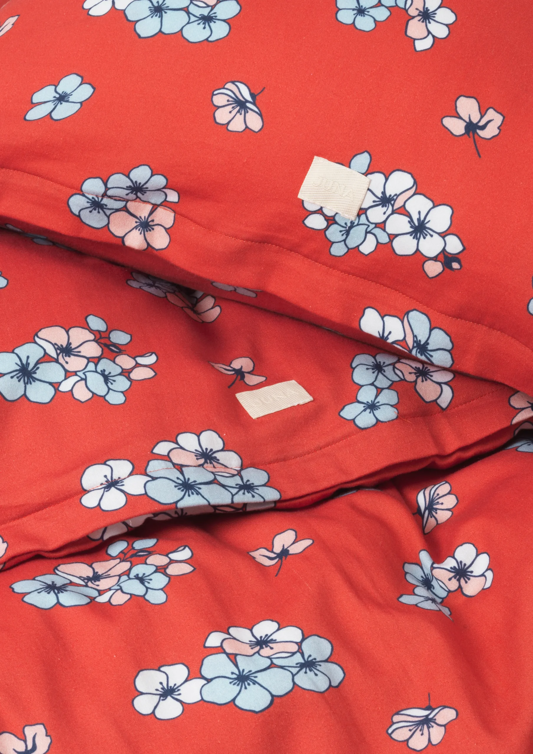 JUNA Grand Pleasantly Sengetøj 200x220 cm chili DK | Køb her