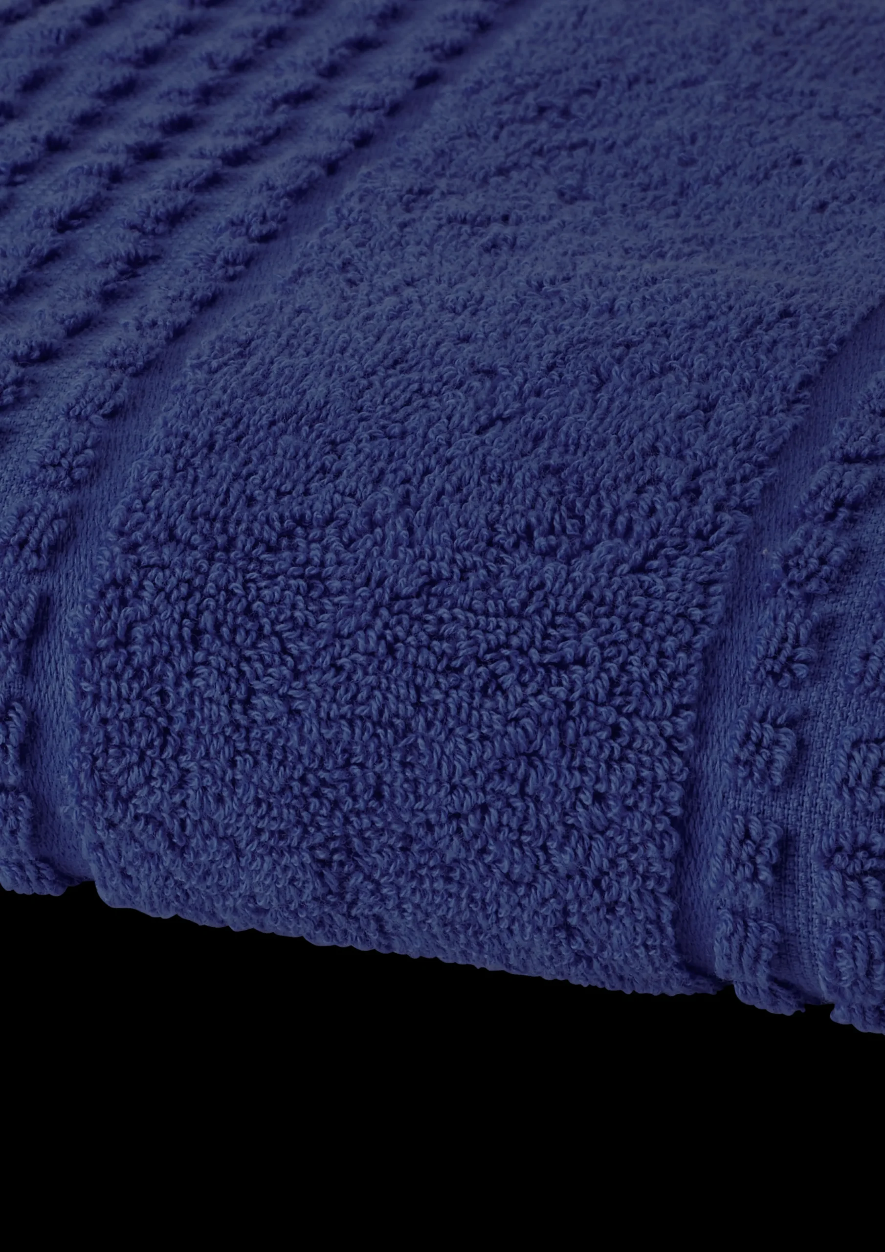 JUNA Håndklæde 70x140 cm i blå fra serien Check | Køb her