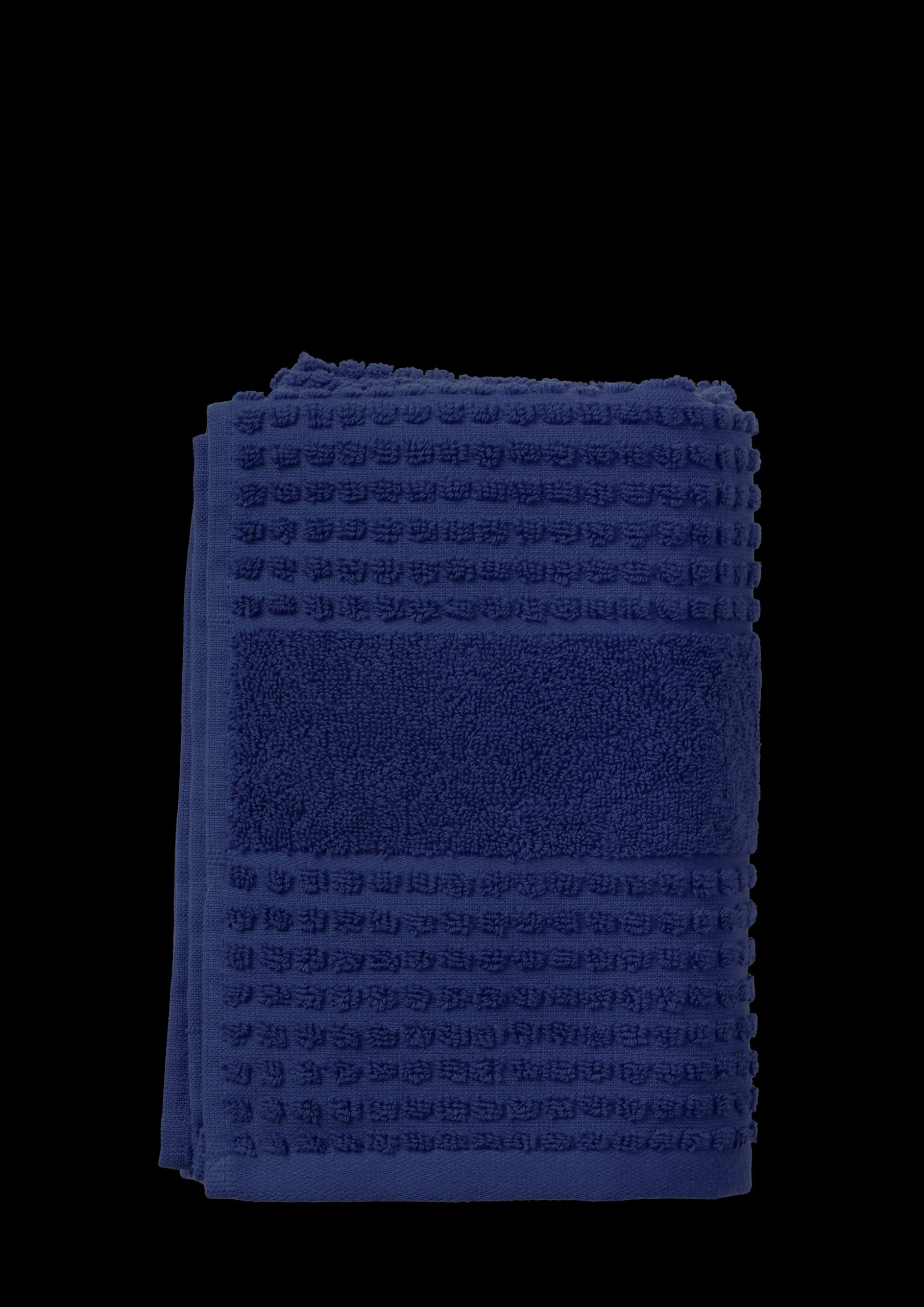 JUNA Håndklæde 50x100 cm i blå fra serien Check | Køb her