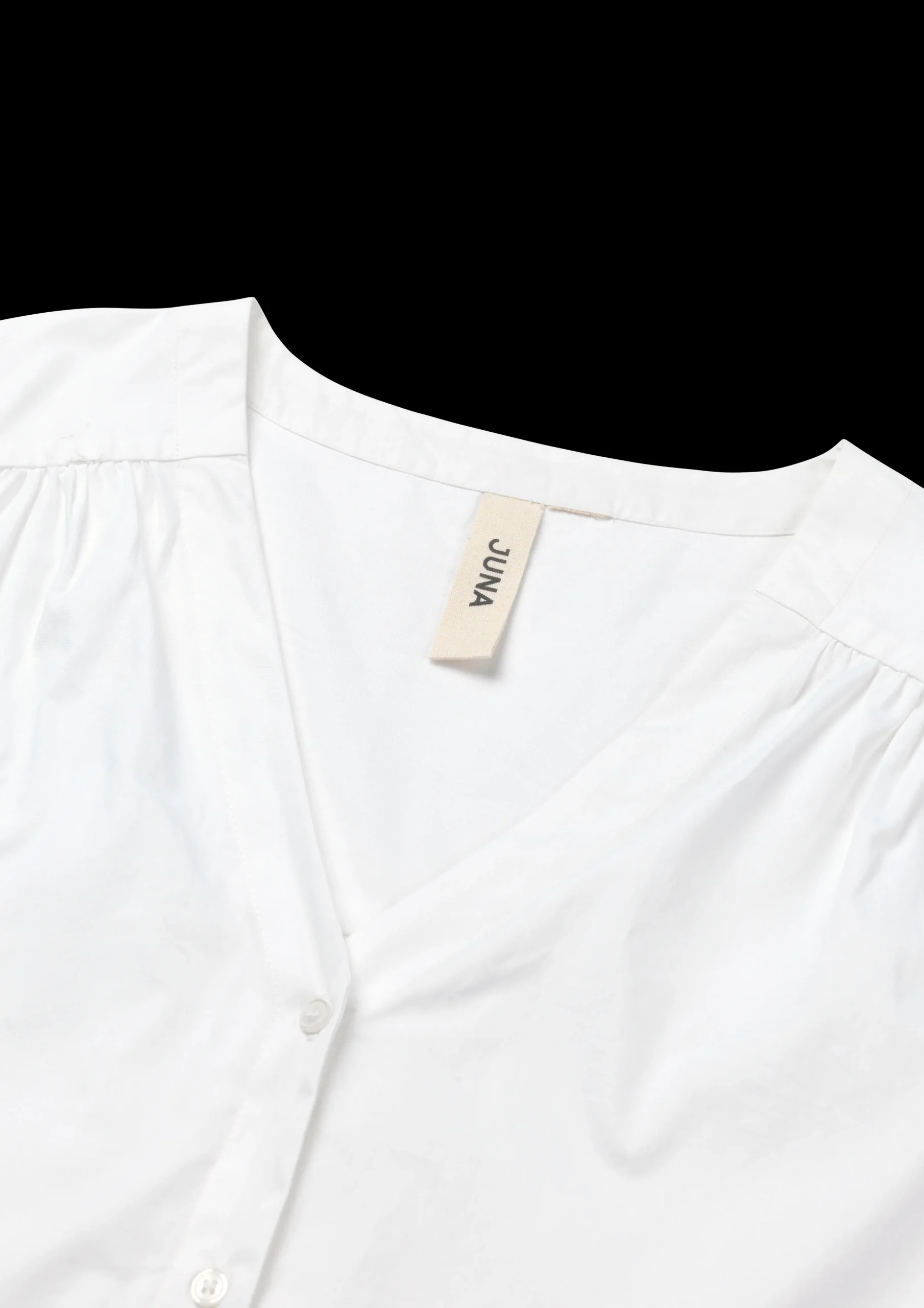 JUNA Laura dress XS i hvid fra serien Soft | Køb her