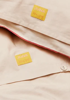 JUNA Lollipop Sengetøj 140x220 cm sand DK | Køb nu