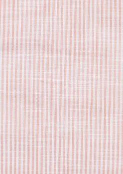 JUNA Monochrome Lines Pudebetræk 63x60 cm rosa/hvid