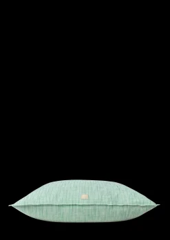 JUNA Monochrome Lines Pudebetræk 63x60cm grøn/hvid | Køb her