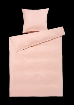 JUNA Monochrome Sengetøj 150x210 cm støvet rosa SE | Køb her