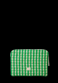 JUNA Olivia computer sleeve 36x25.5 cm i grøn | Køb her