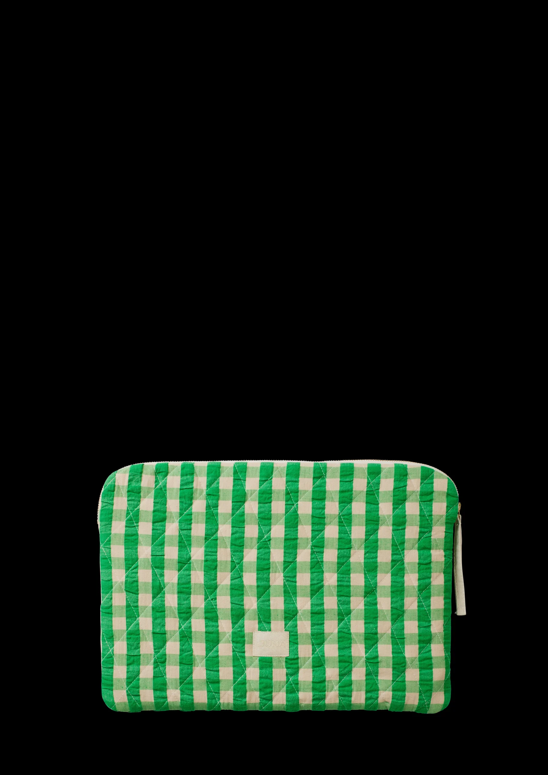 JUNA Olivia computer sleeve 36x25.5 cm i grøn | Køb her