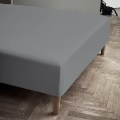 JUNA Percale Boxlagen 180x30x210 cm grå - Køb her