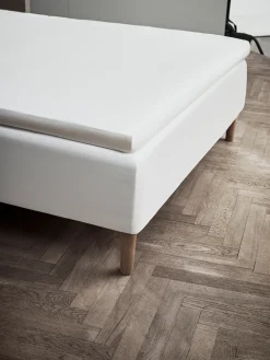 JUNA Percale Kuvertlagen 160x200 cm hvid | Køb her