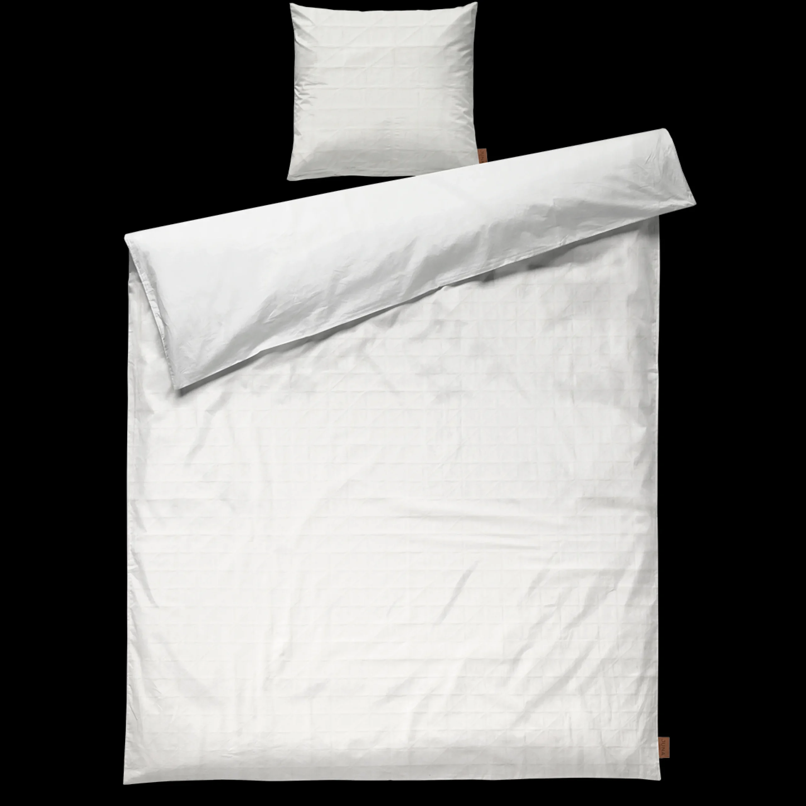 JUNA Sengetøj 150x210 cm i hvid fra serien Stars | Køb her