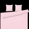 JUNA Sengetøj 200x220 cm i rosa fra serien Daisy | Køb her