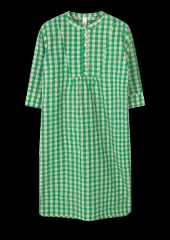 JUNA Sonja dress S/M i grøn fra serien Bæk&Bølge | Køb her