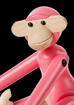 Kay Bojesen Abe mini i rosa fra serien Monkey | Køb her